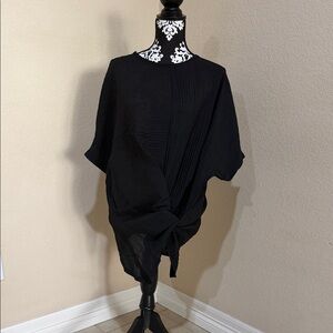Elegant Black Women's Top
